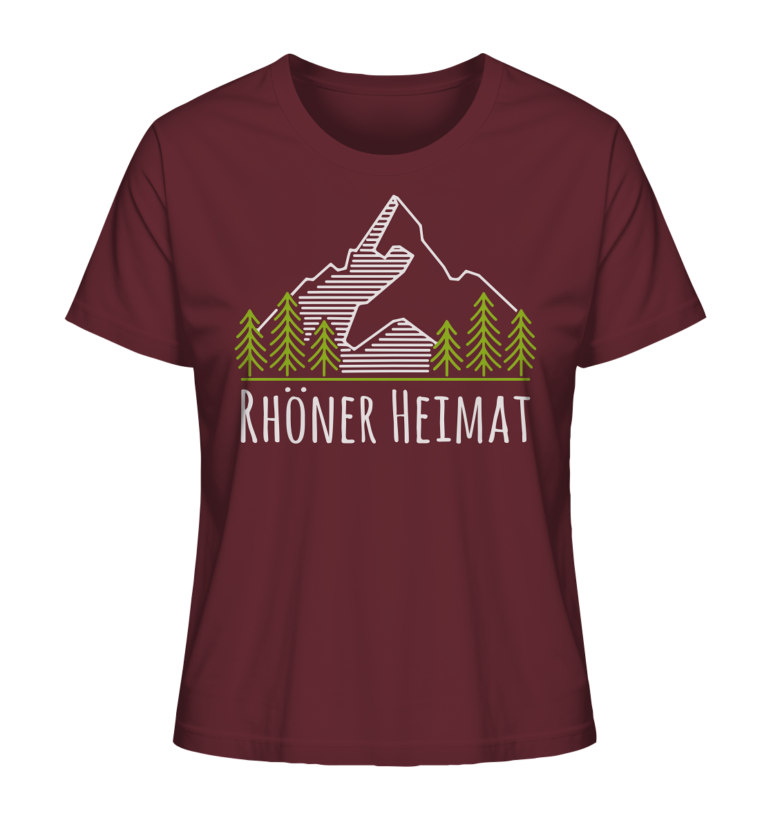 RHÖNER HEIMAT BERG - Ladies Organic Shirt
